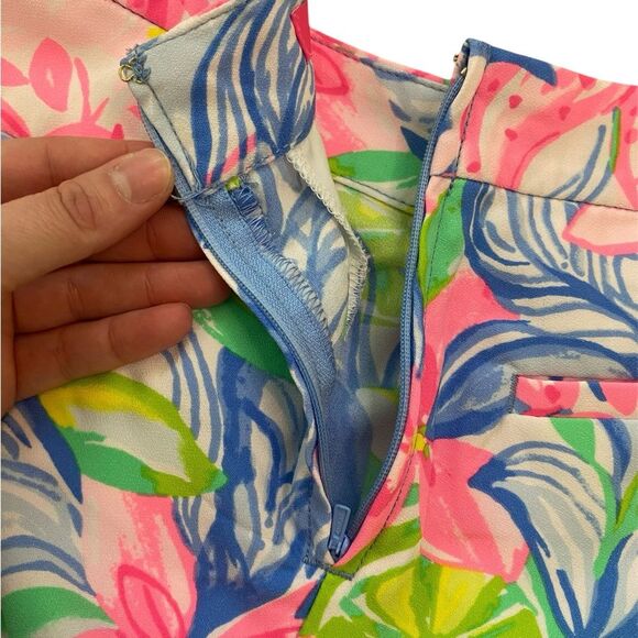 Lilly Pulitzer Havana Cocktail Print Ariana Stretch Shorts - Picture 6 of 11